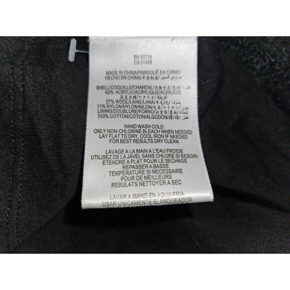 2/$35- BCBGeneration Womens Textured Knit Open Vest Sleeveless Charcoal Gray S - Picture 8 of 9